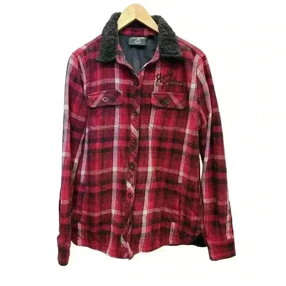 Harley-Davidson Heritage Silver Wing 'Shacket" (Shirt Jacket) Women’s Size M - Picture 12 of 12